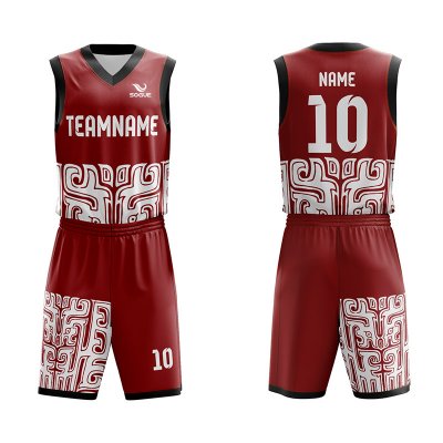 Customized Sublimation Basketball Uniform 004