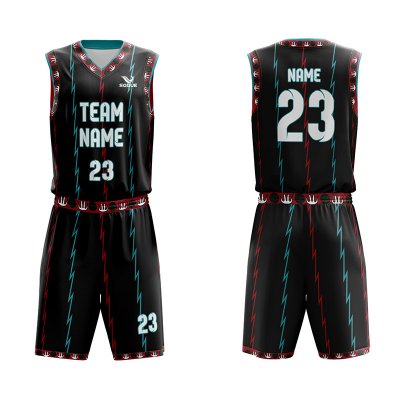Customized Sublimation Basketball Uniform 003