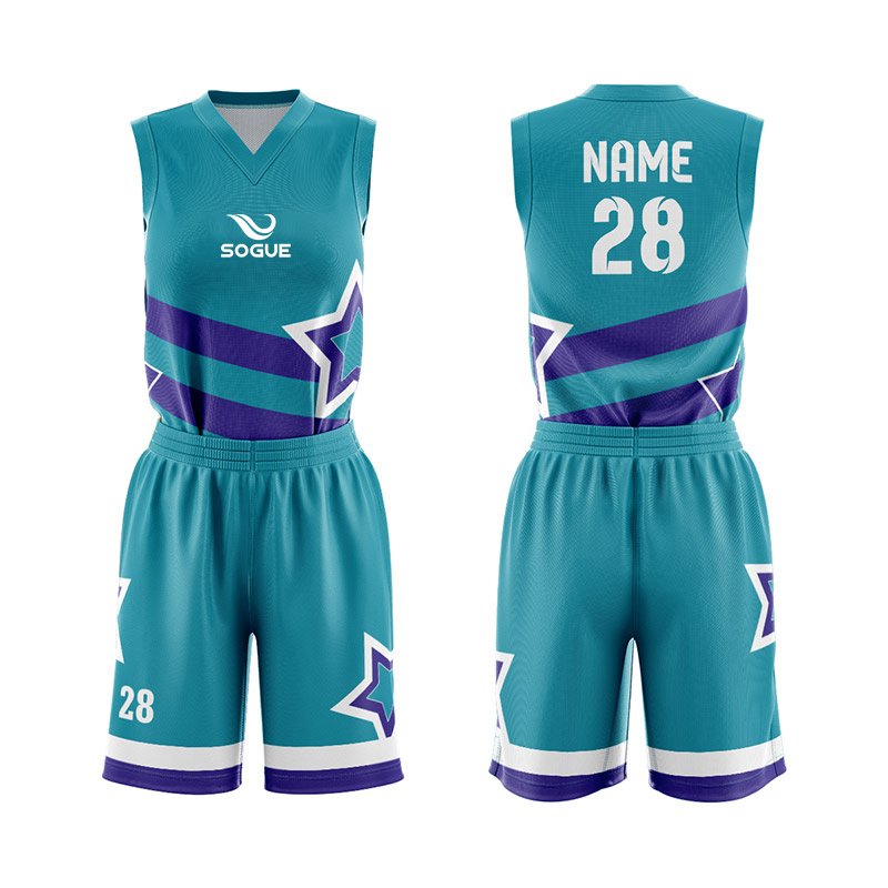 Customized Sublimation Basketball Uniform 002