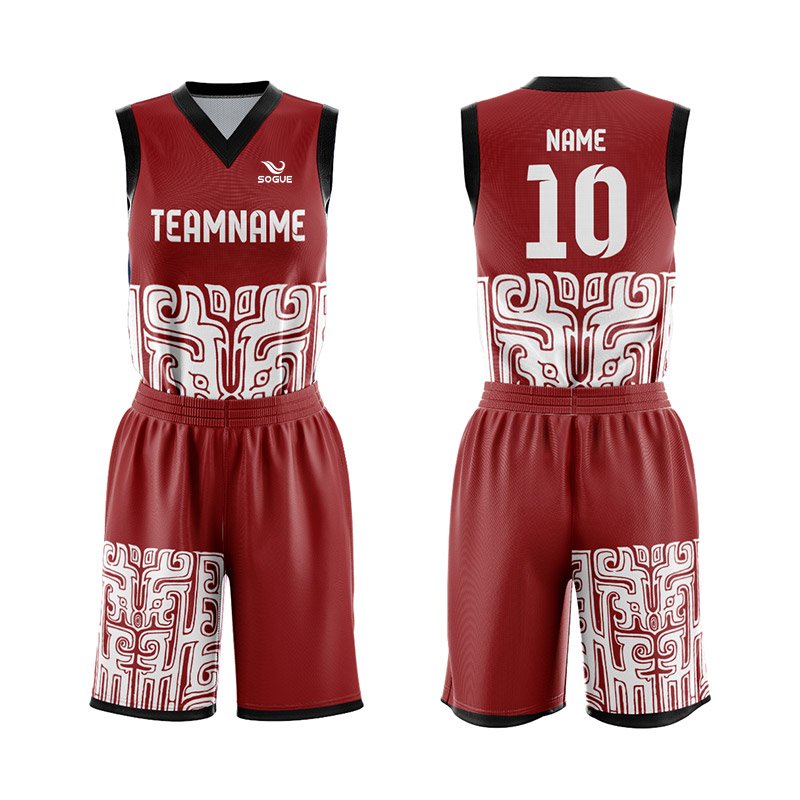 Customized Sublimation Basketball Uniform 004